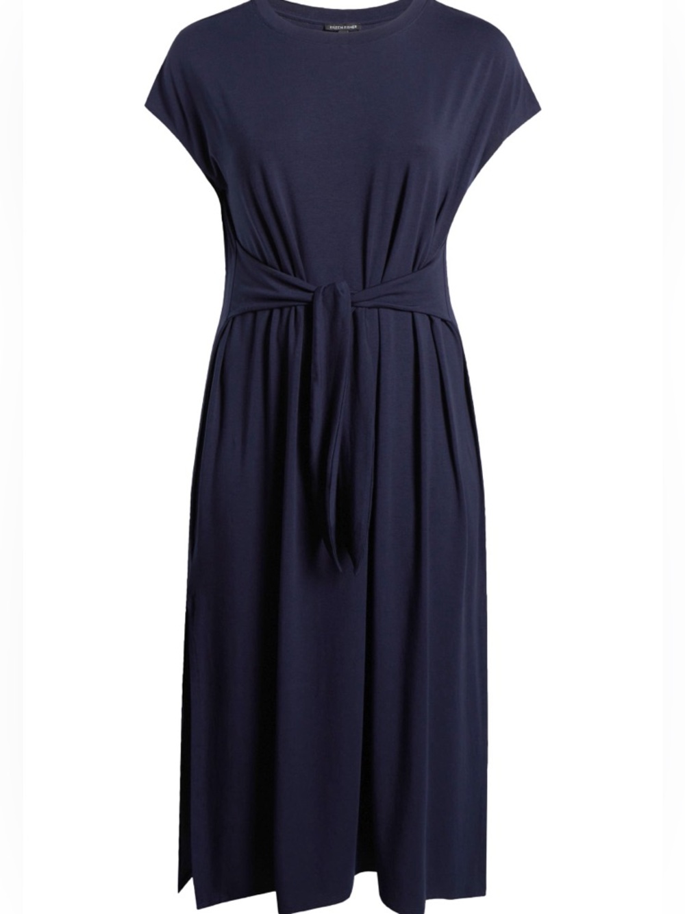 🪷EILEEN FISHER🪷BLACK TIE WAIST MAXI